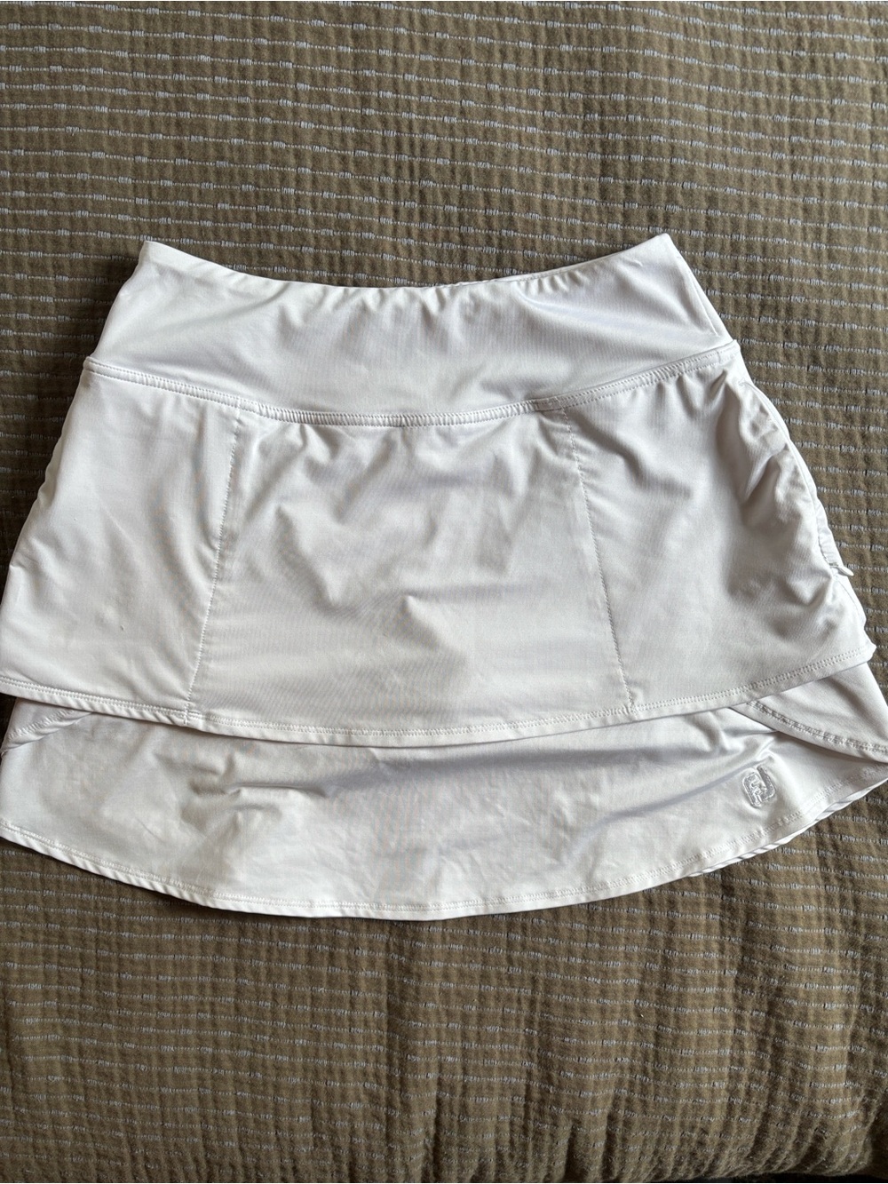 FootJoy Performance Layered Golf Skort White Sz Small